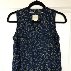 Fun Banana Print Top
